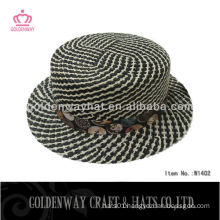 designer straw boater hat
